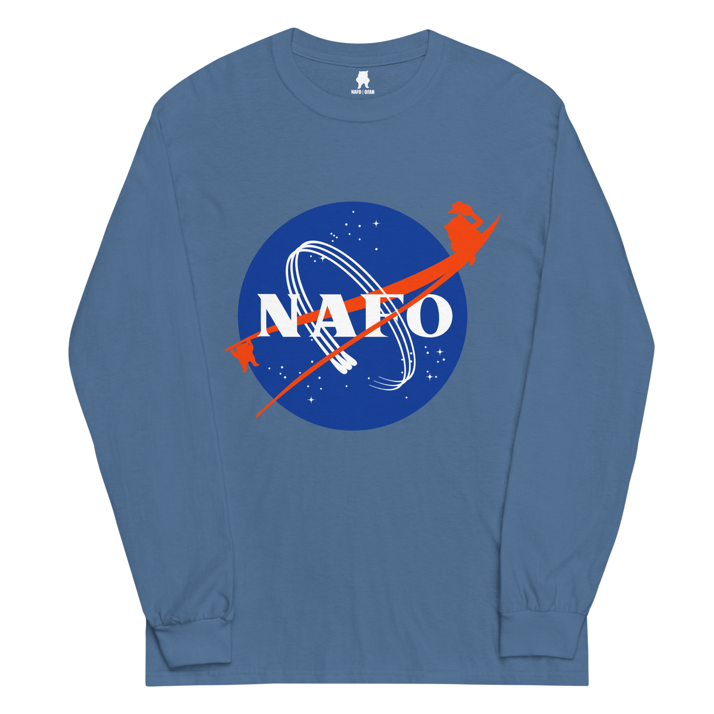 NAFO Space Rider Long Sleeve T-Shirt