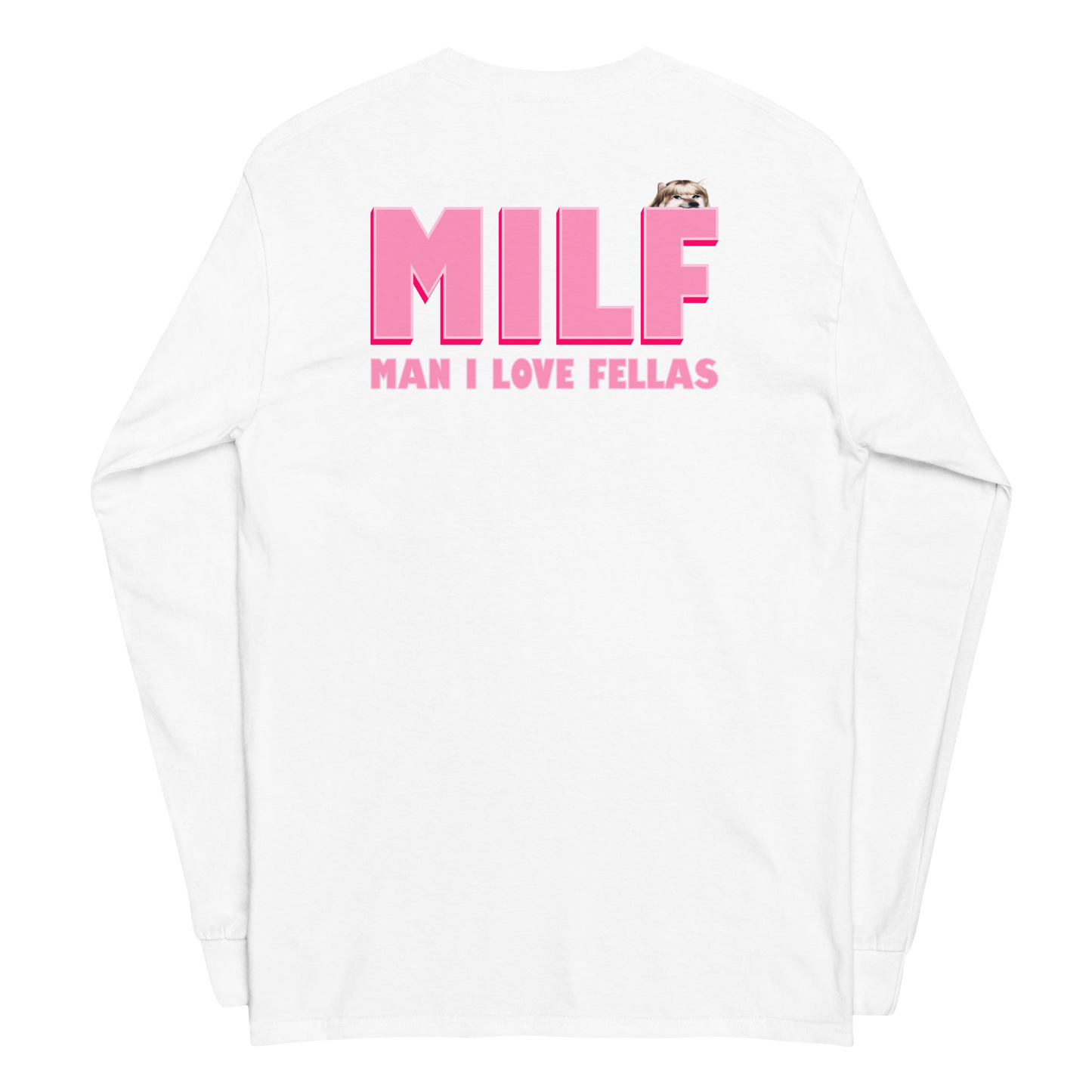 NAFO Man I Love Fellas (MILF) Long Sleeve T-Shirt