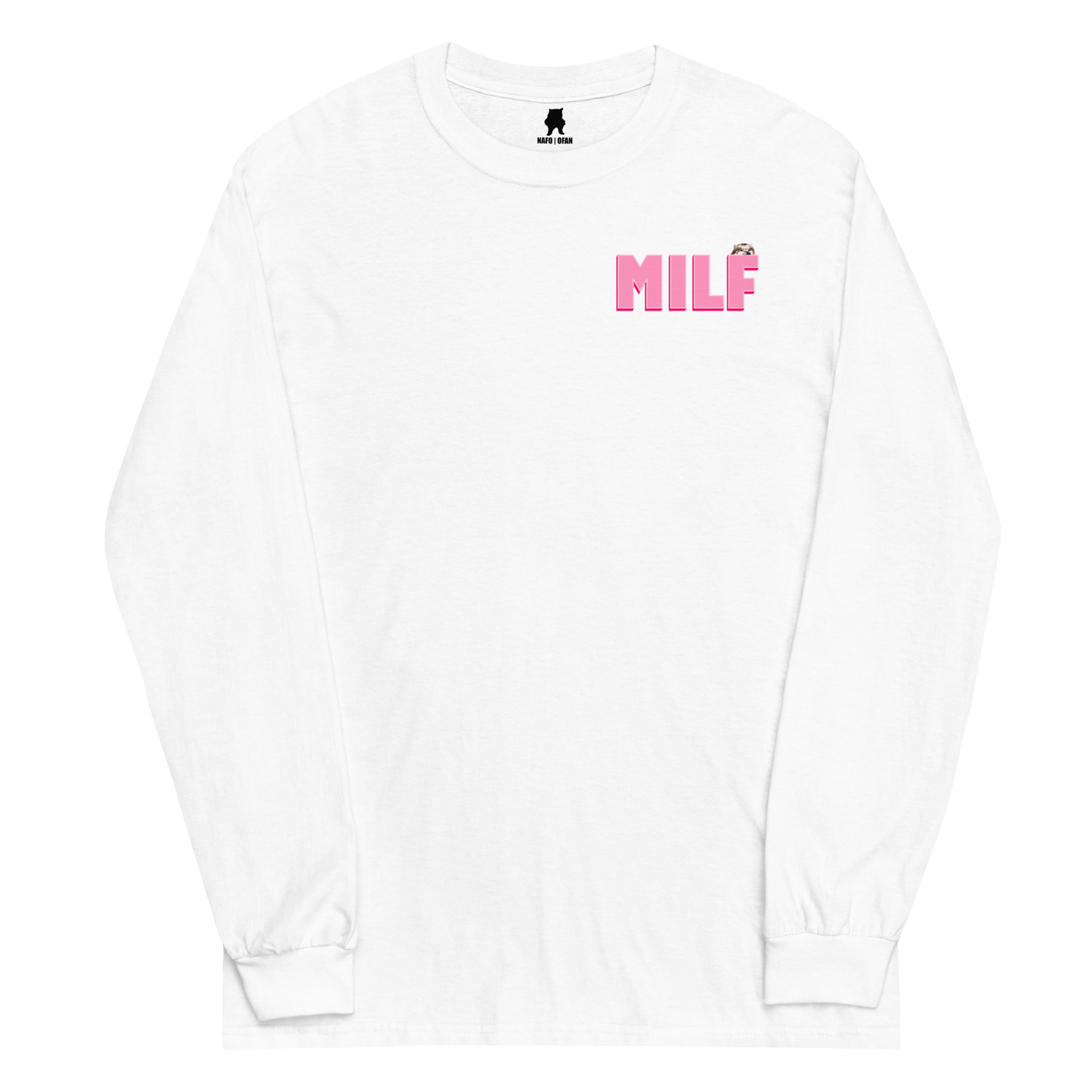 NAFO Man I Love Fellas (MILF) Long Sleeve T-Shirt