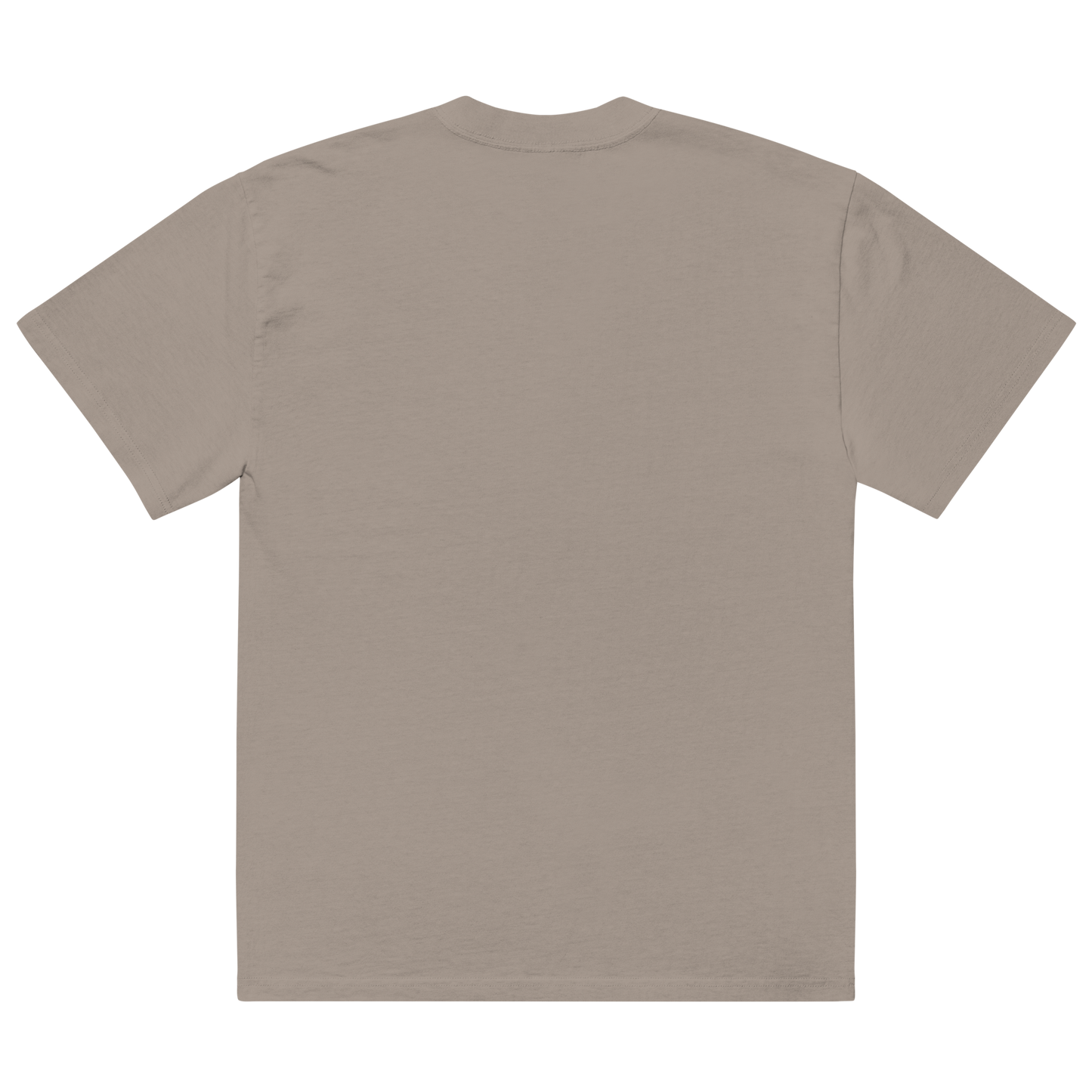NAFO OFAN Black and White Logo Oversized Faded T-Shirt