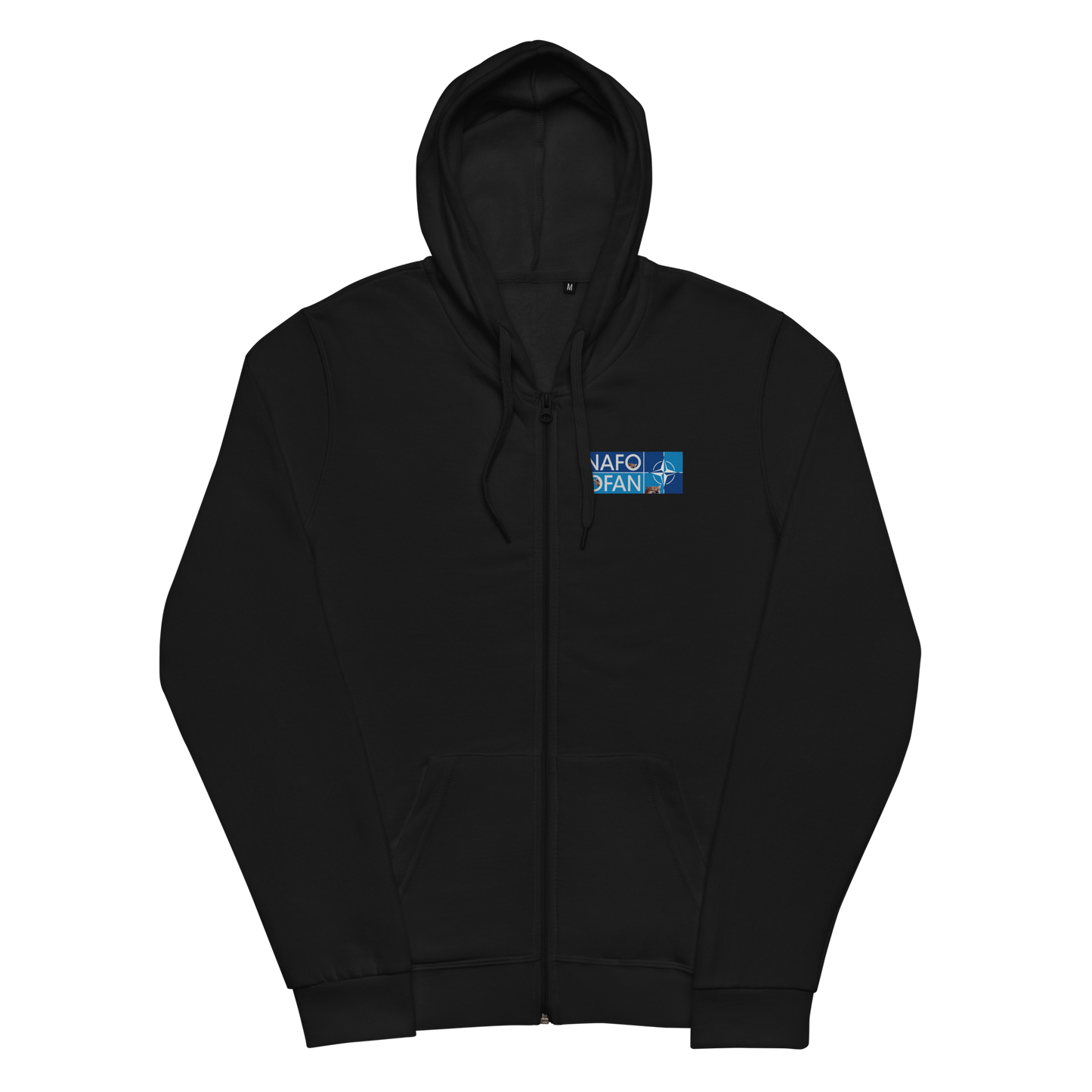 NAFO OFAN OG Logo Zip Up Hoodie