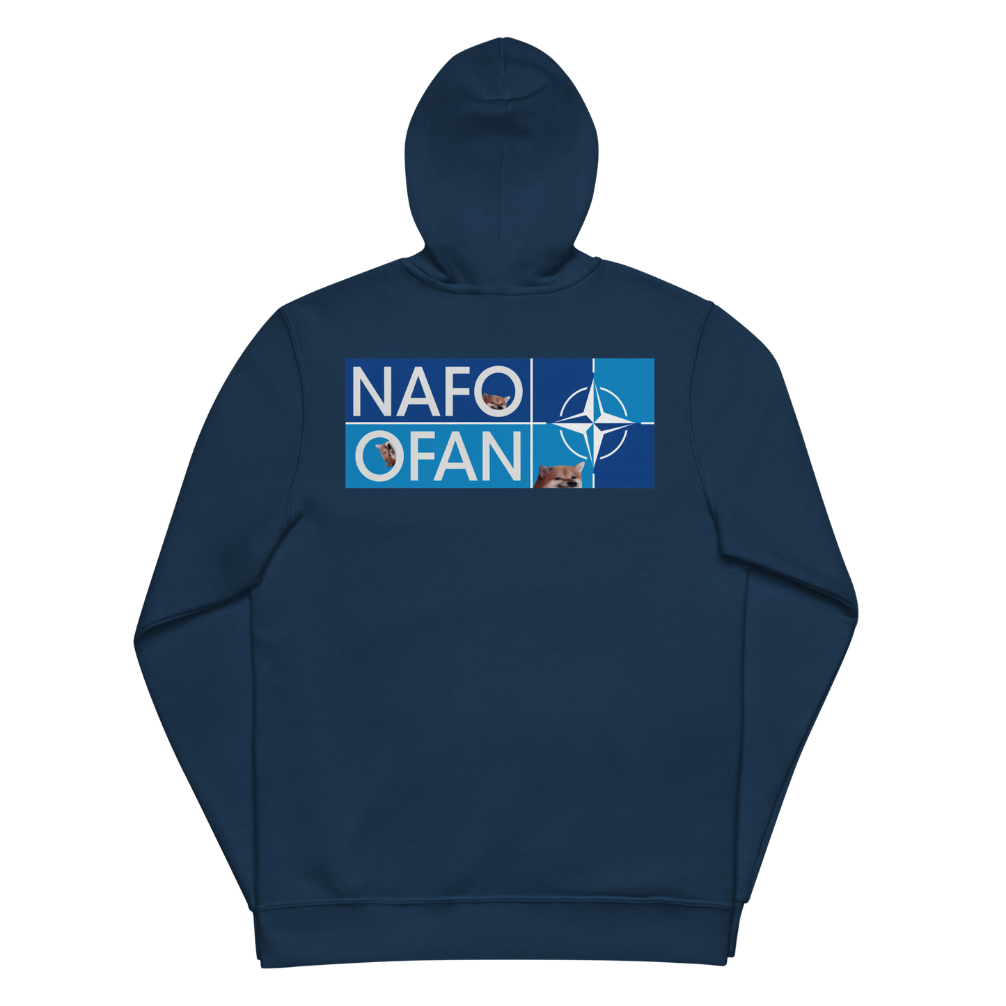 NAFO OFAN OG Logo Zip Up Hoodie