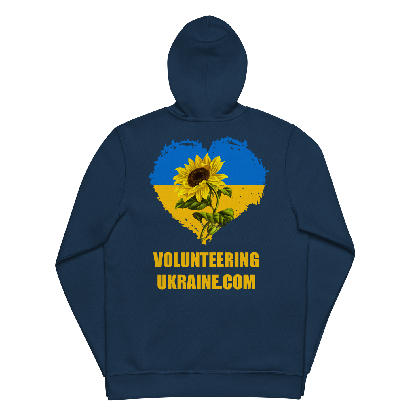 NAFO FLK Volunteering Ukraine Zip Up Hoodie