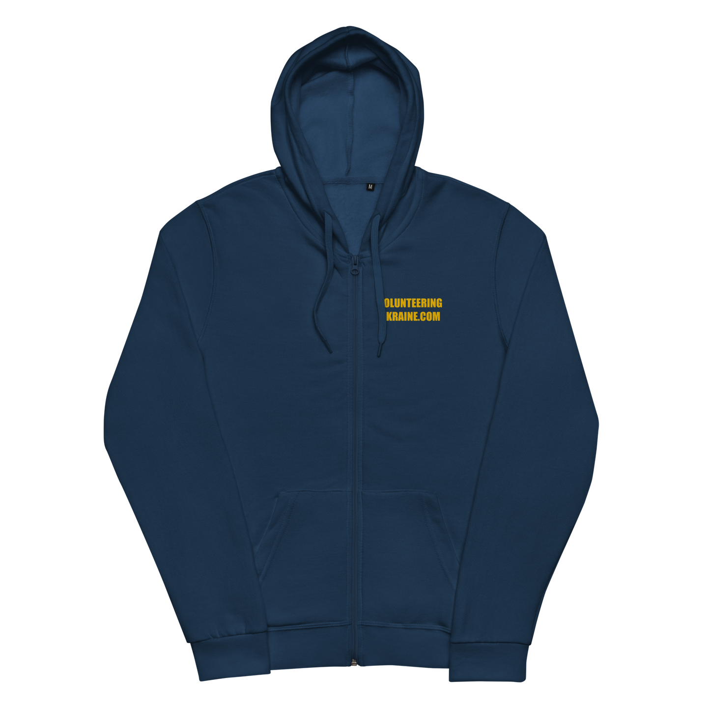 NAFO FLK Volunteering Ukraine Zip Up Hoodie