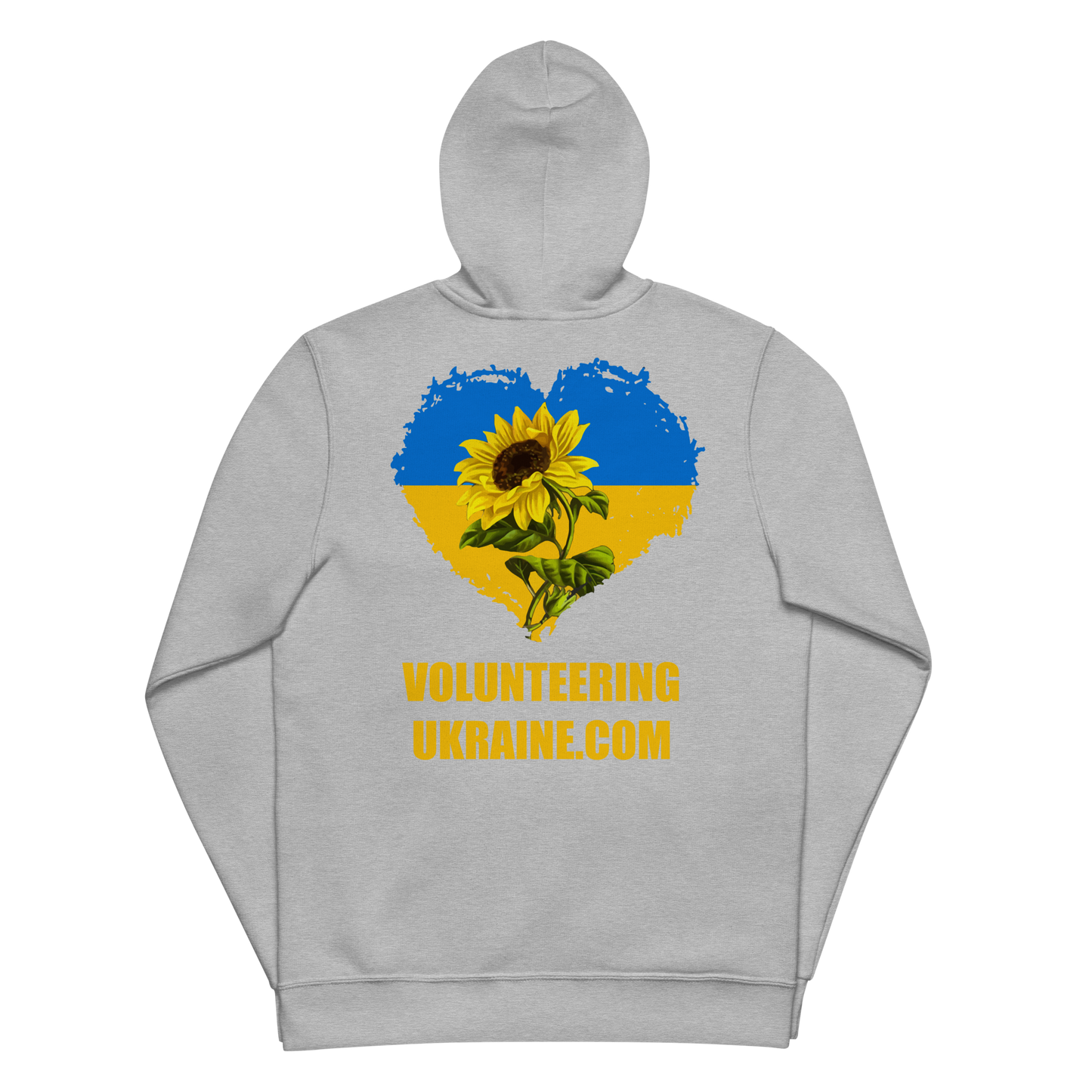 NAFO FLK Volunteering Ukraine Zip Up Hoodie