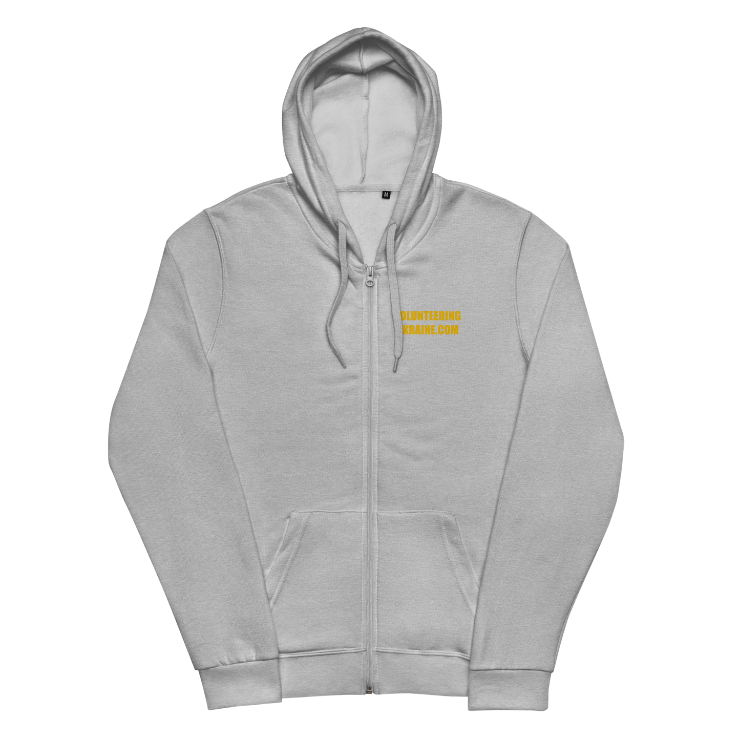 NAFO FLK Volunteering Ukraine Zip Up Hoodie