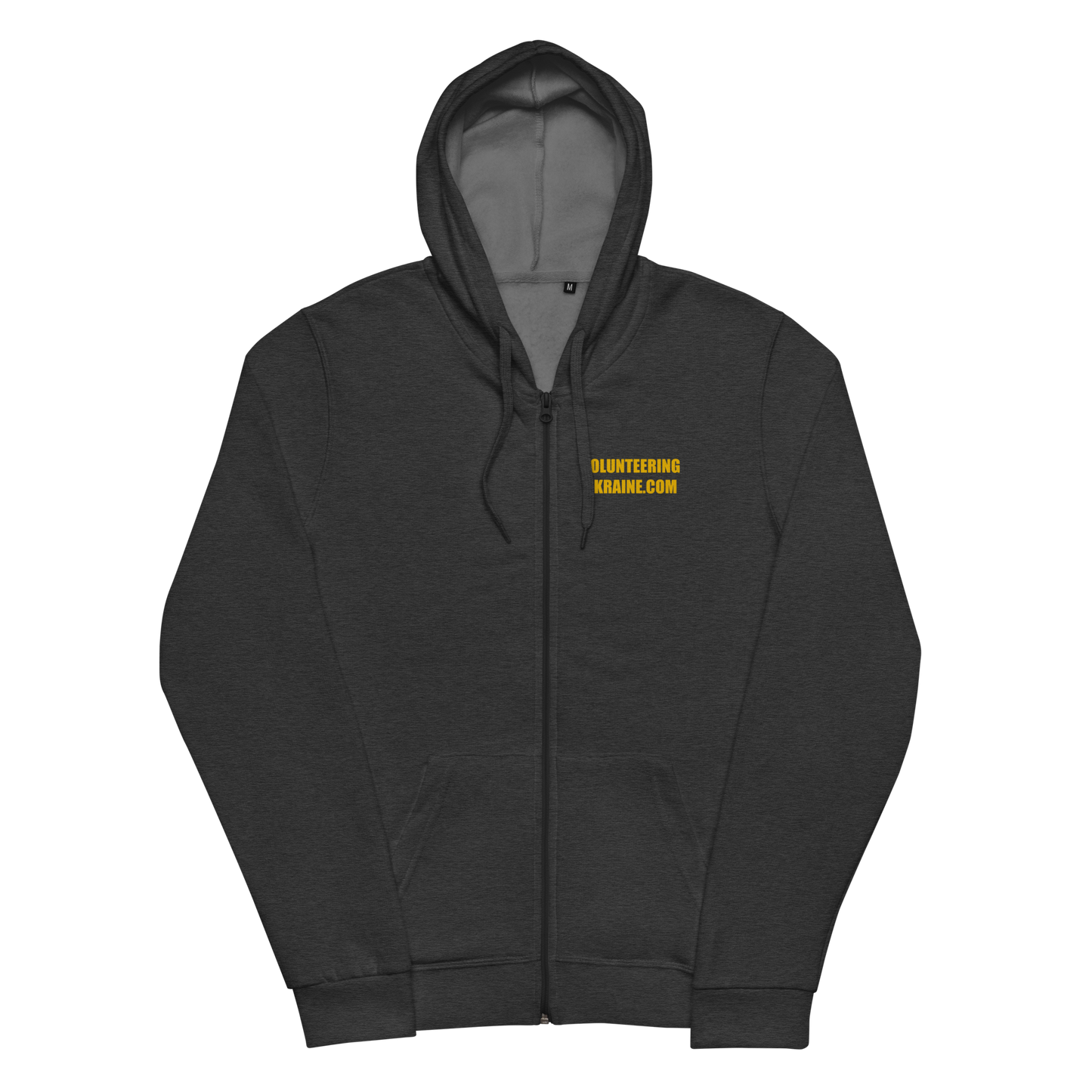 NAFO FLK Volunteering Ukraine Zip Up Hoodie