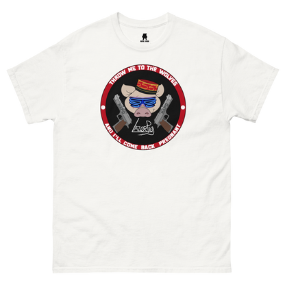 LazerPig x NAFO Throw Me to the Wolves T-Shirt