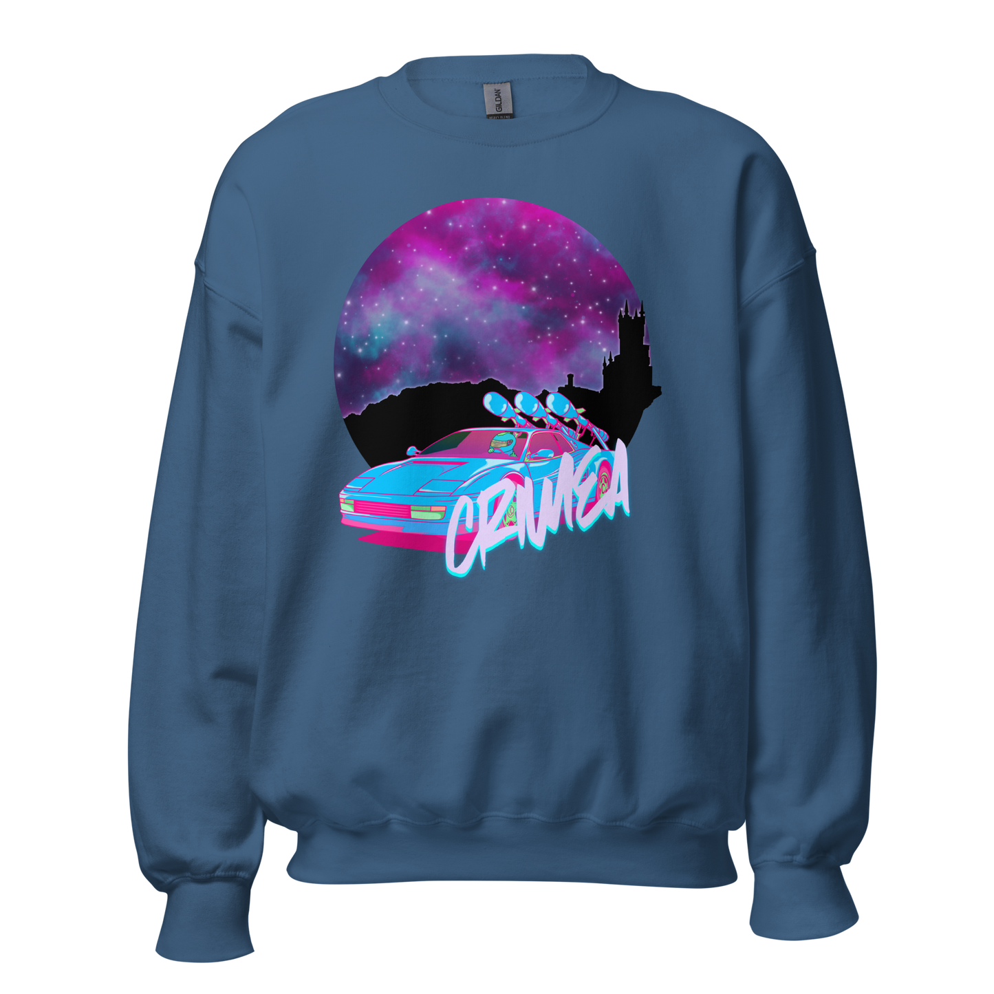 NAFO Crimea 500 Neon Crewneck Sweatshirt