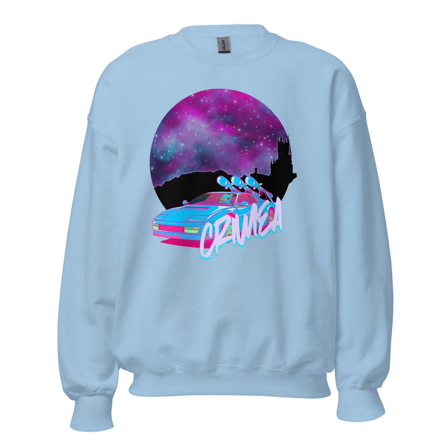 NAFO Crimea 500 Neon Crewneck Sweatshirt