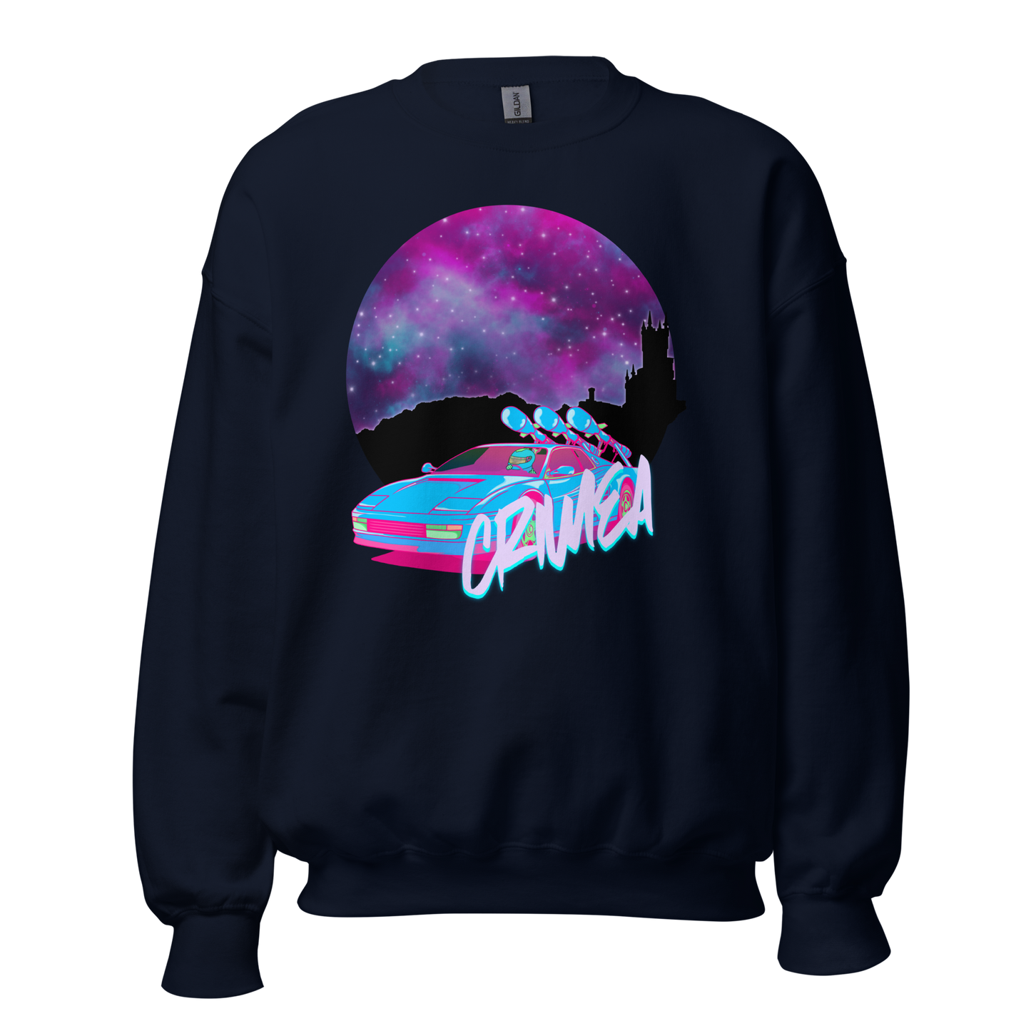 NAFO Crimea 500 Neon Crewneck Sweatshirt