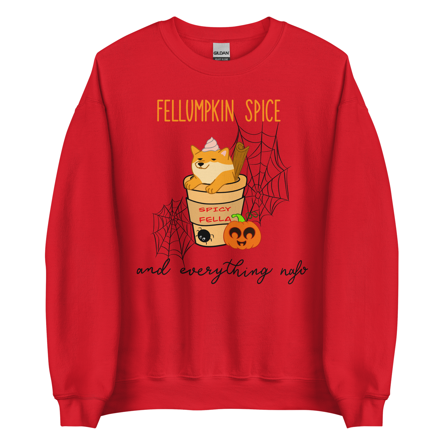 NAFO Fellumpkin Spice Crewneck Sweatshirt