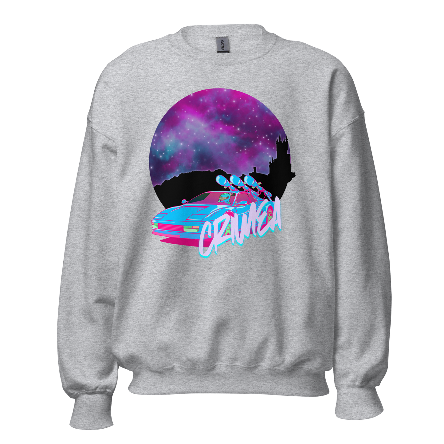 NAFO Crimea 500 Neon Crewneck Sweatshirt