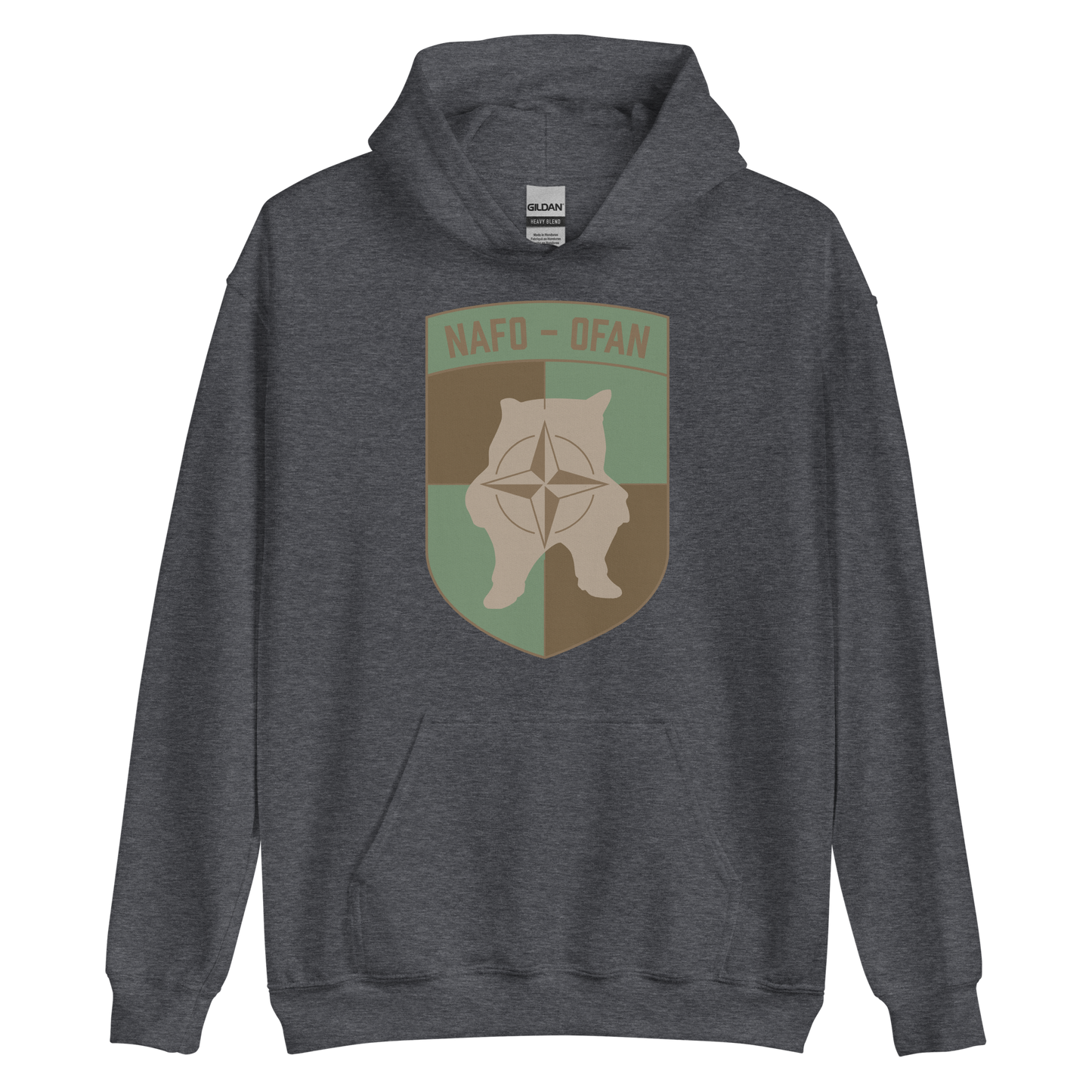 NAFO Muted Logo Hoodie