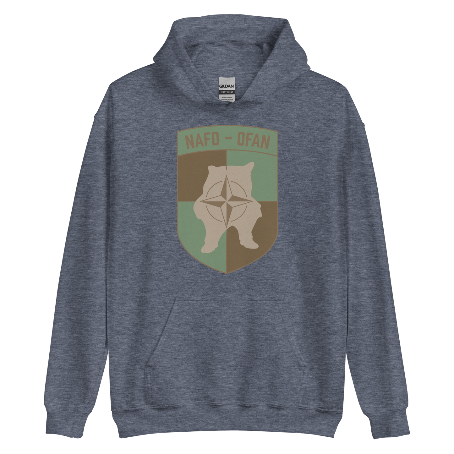 NAFO Muted Logo Hoodie