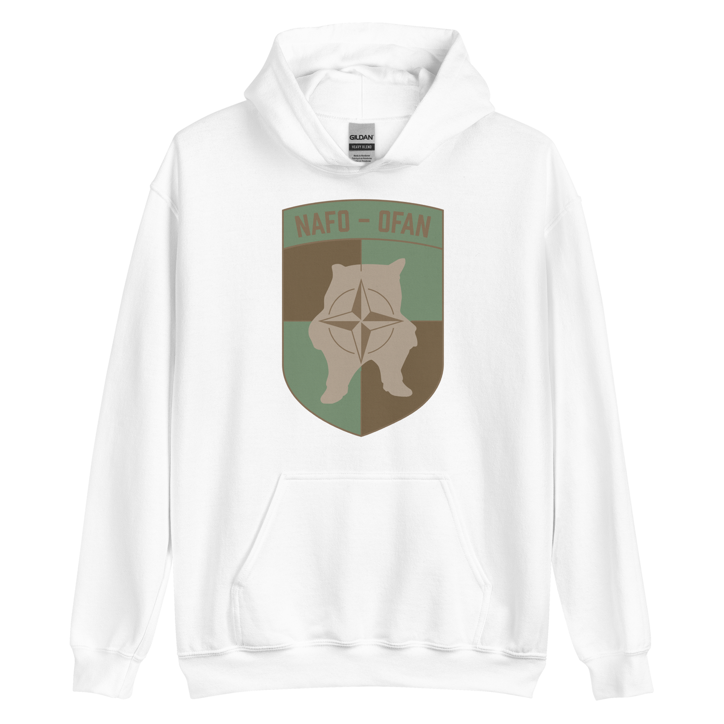 NAFO Muted Logo Hoodie