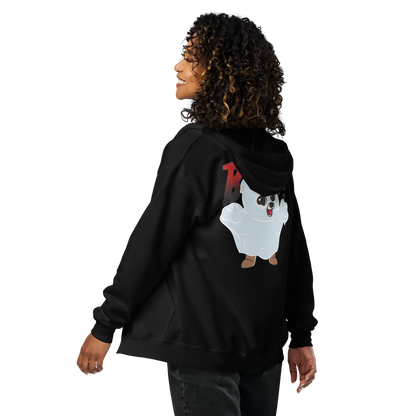 NAFO Boo Fella Zip Hoodie