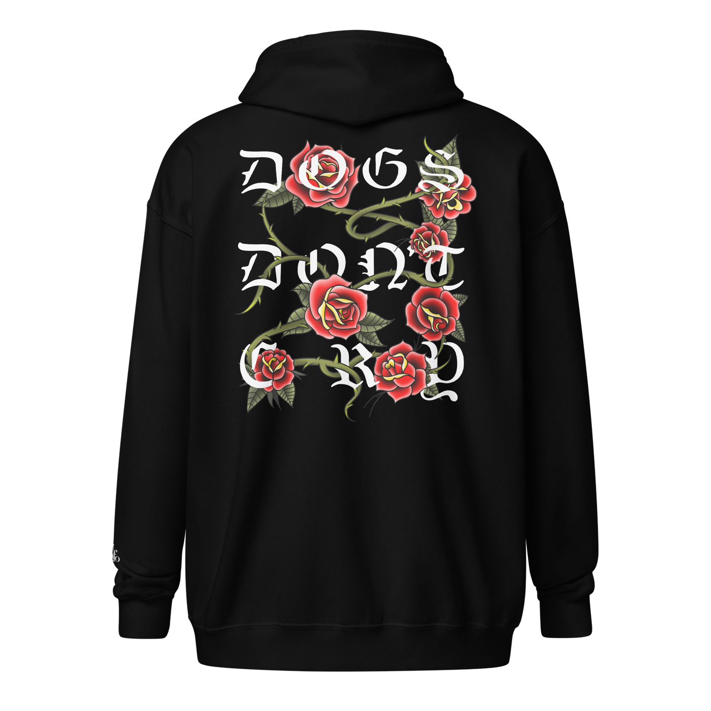 NAFO Dogs Don't Cry Zip-Up Hoodie