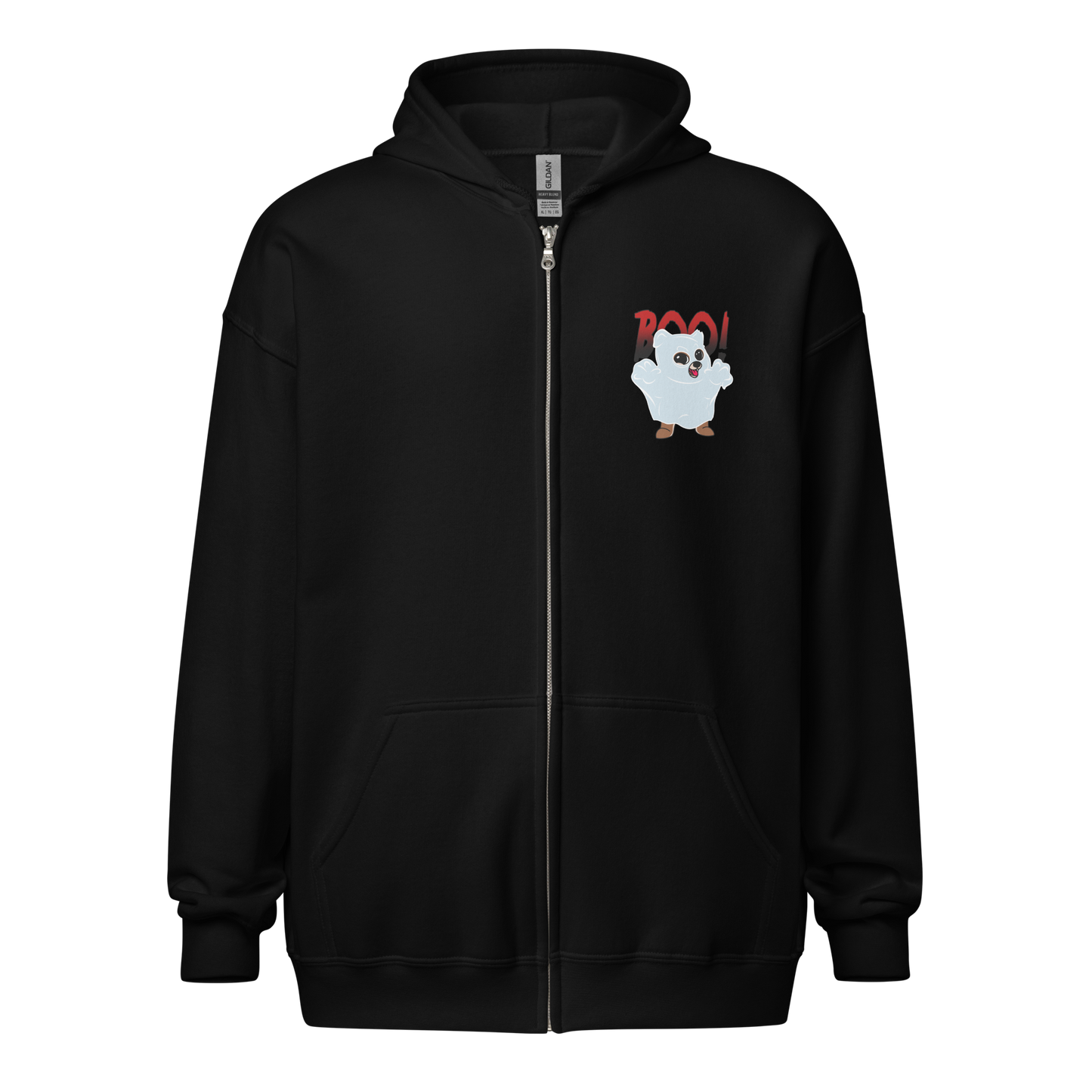 NAFO Boo Fella Zip Hoodie