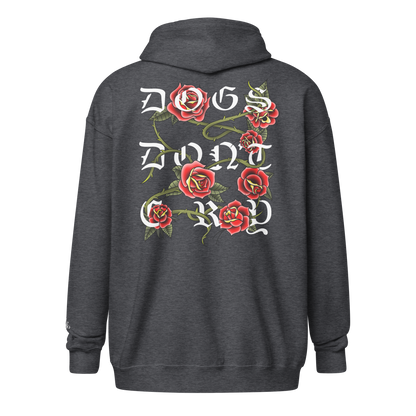 NAFO Dogs Don't Cry Zip-Up Hoodie