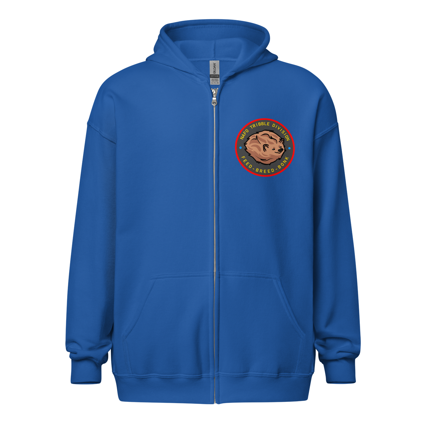 NAFO Tribble Zip Up Hoodie