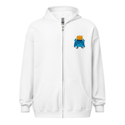 NAFO Pumpkin Rider NAFOween Zip up Hoodie