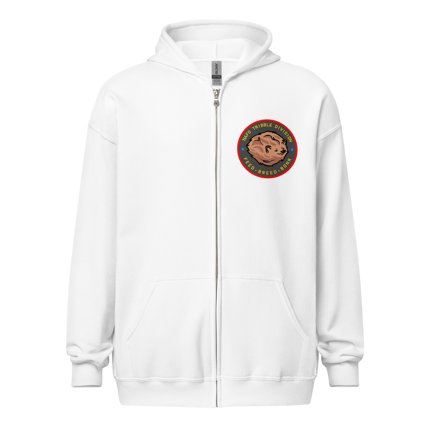 NAFO Tribble Zip Up Hoodie