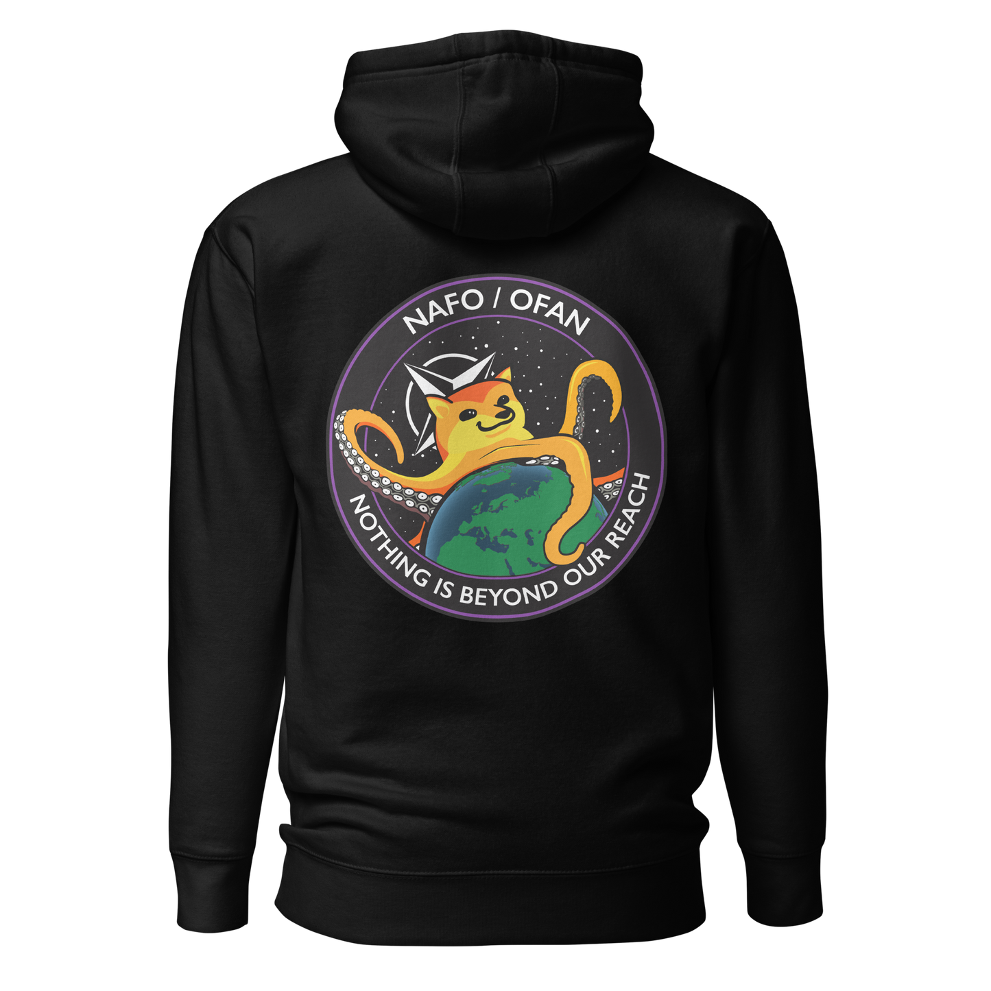 NAFO Nothing is Beyond Our Reach Hoodie