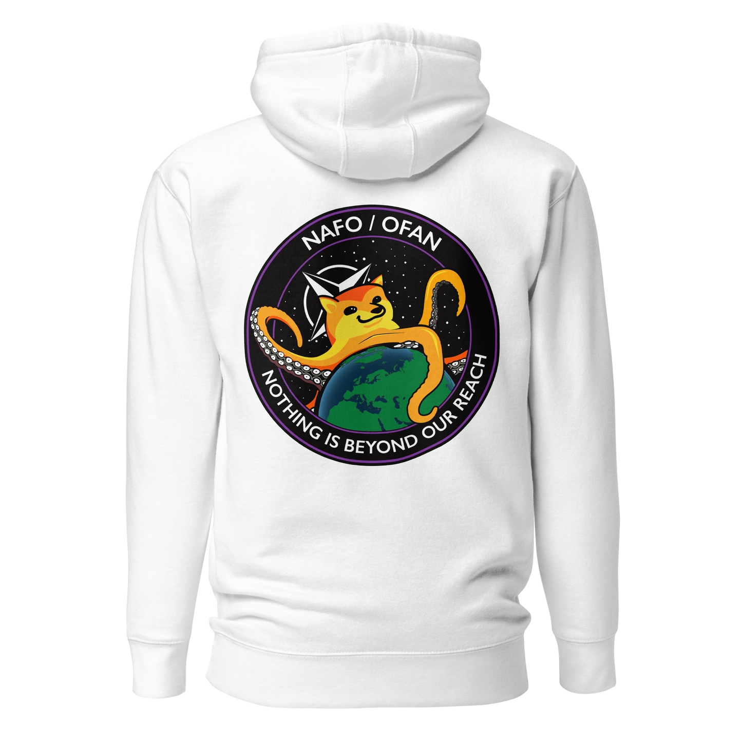 NAFO Nothing is Beyond Our Reach Hoodie