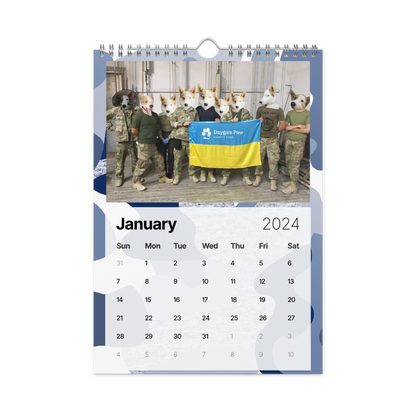 NAFO x Dzyga's Wall Calendar (2024)