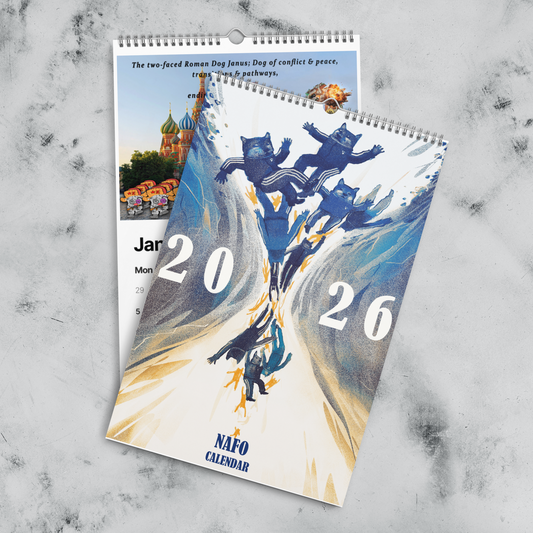 NAFO Forger Designed Wall Calendar (2026)