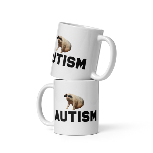 LazerPig Autism Mug