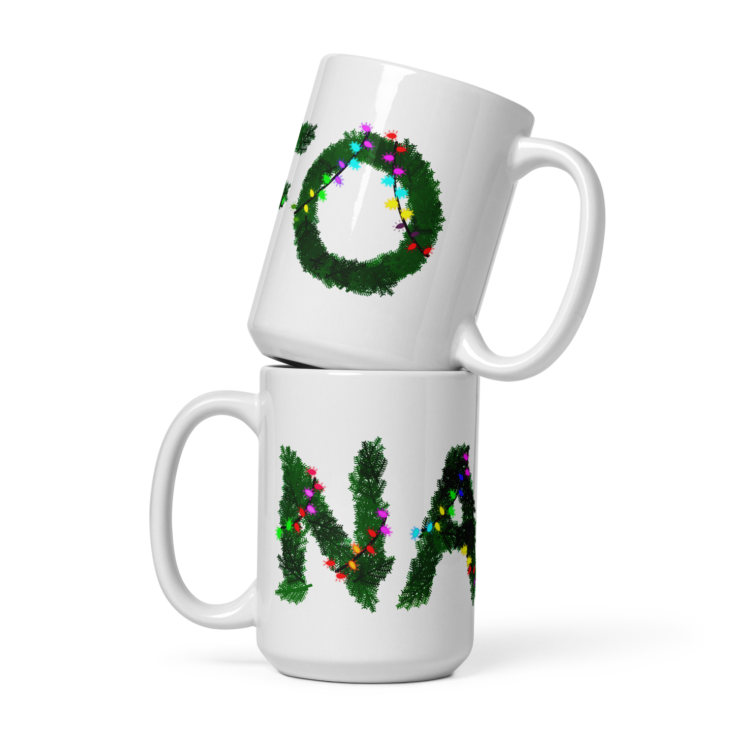 NAFO Holiday Lights Mug