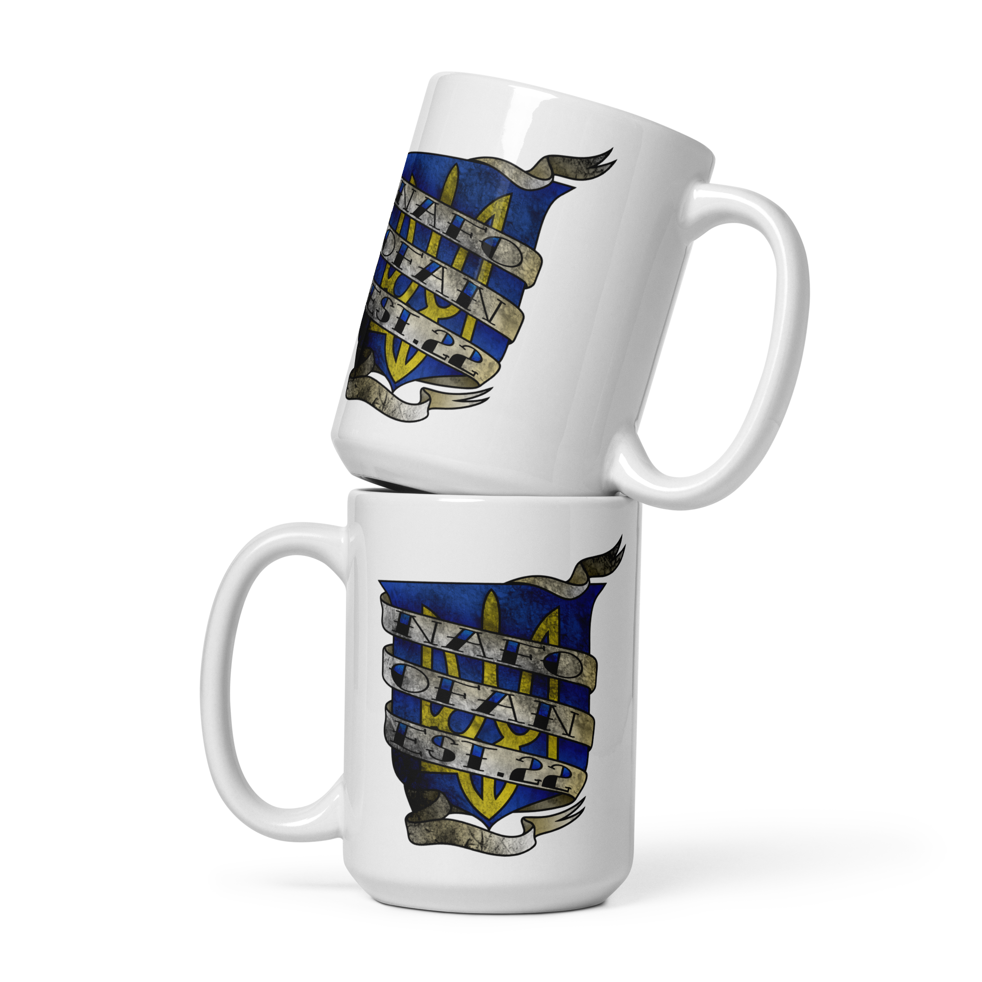 NAFO OFAN Crest Mug North Atlantic Fella Organization NAFO OFAN Crest Mug North Atlantic Fella Organization