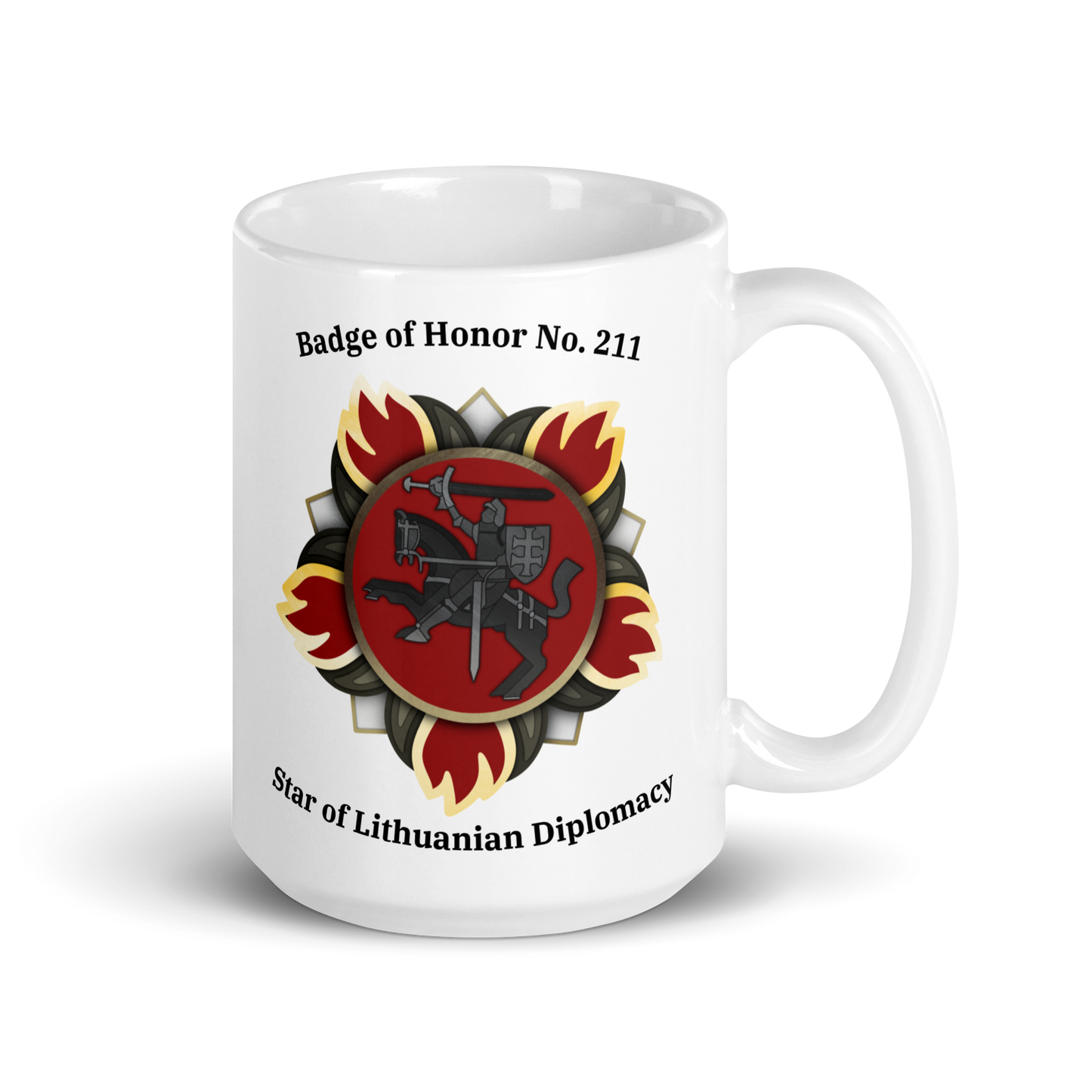 NAFO Star of Diplomacy Recipient Mug