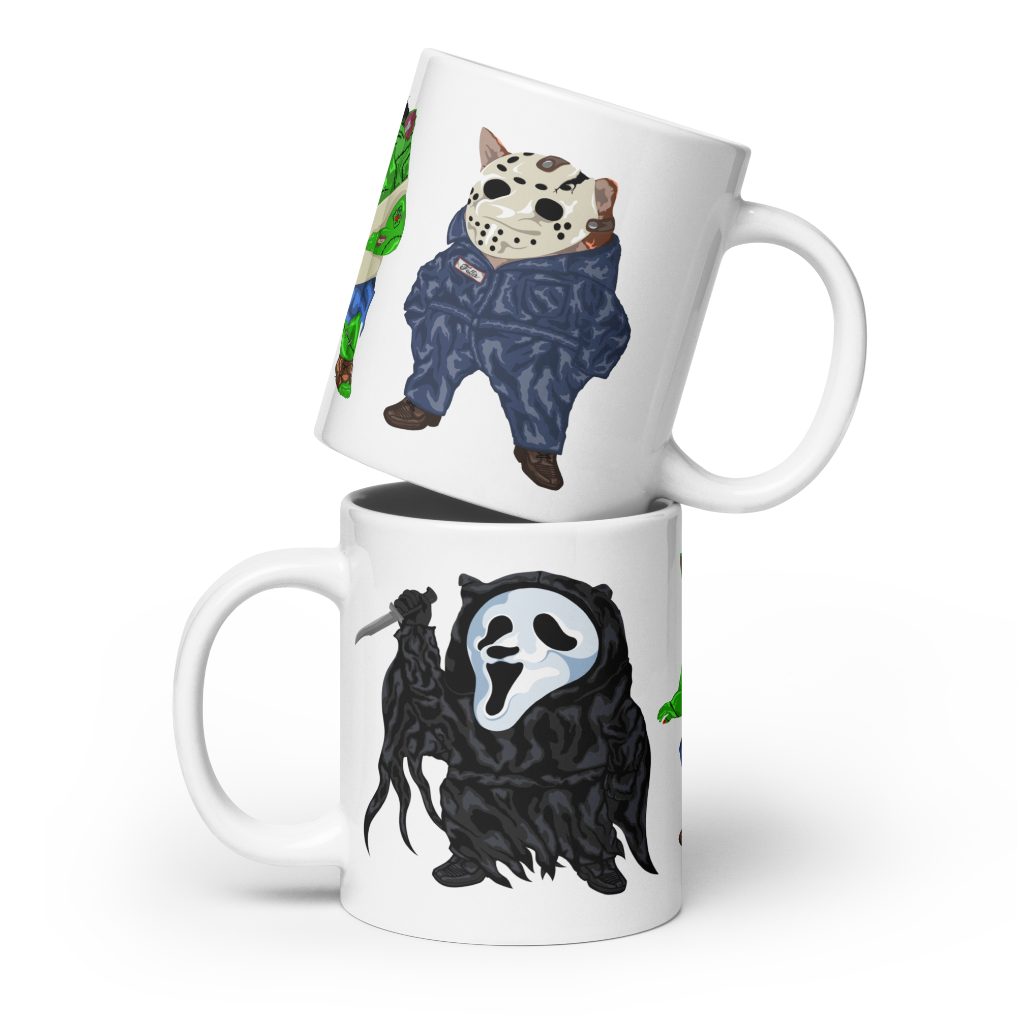 NAFO Halloween Characters Mug NorthAtlanticFellaOrganization NAFO Halloween Characters Mug NorthAtlanticFellaOrganization