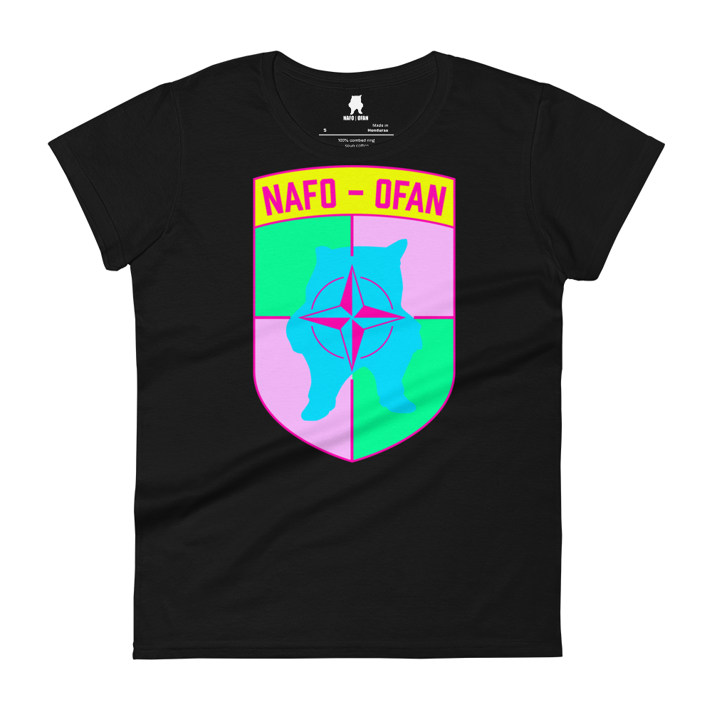 NAFO Rainbow Logo Women's T-Shirt