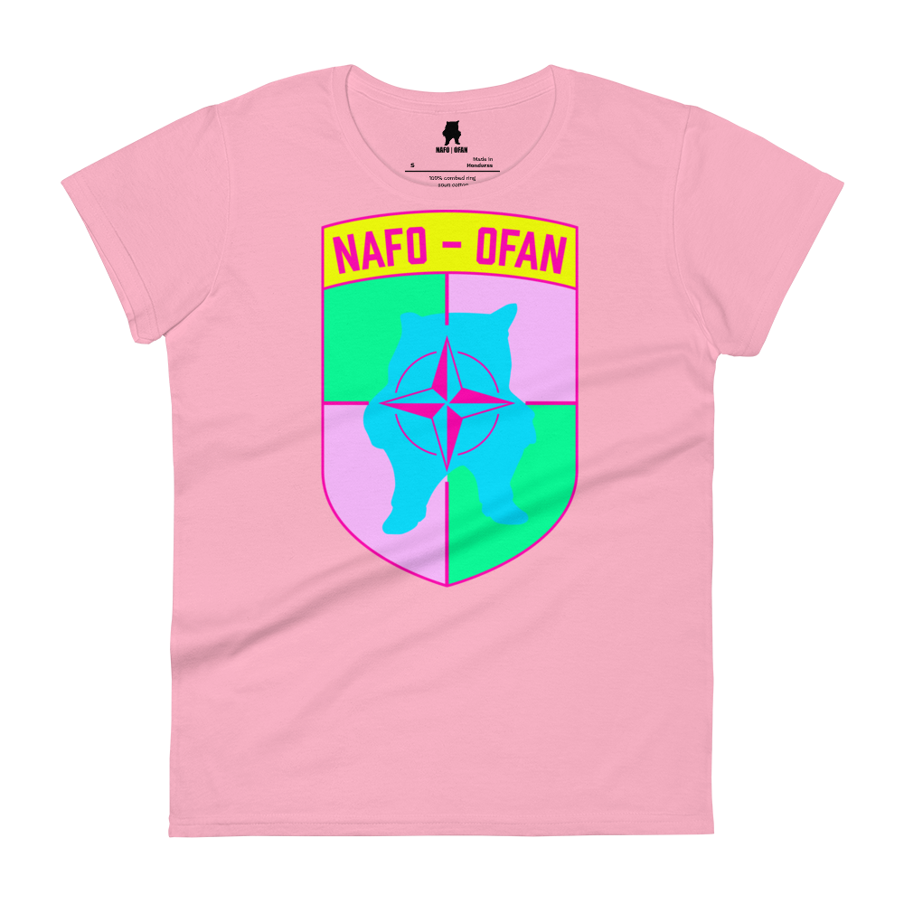 NAFO Rainbow Logo Women's T-Shirt