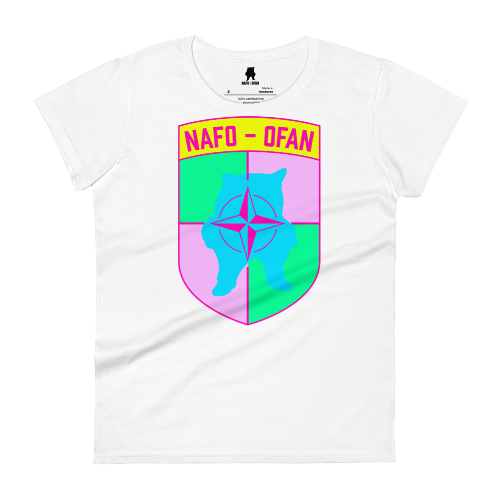 NAFO Rainbow Logo Women's T-Shirt