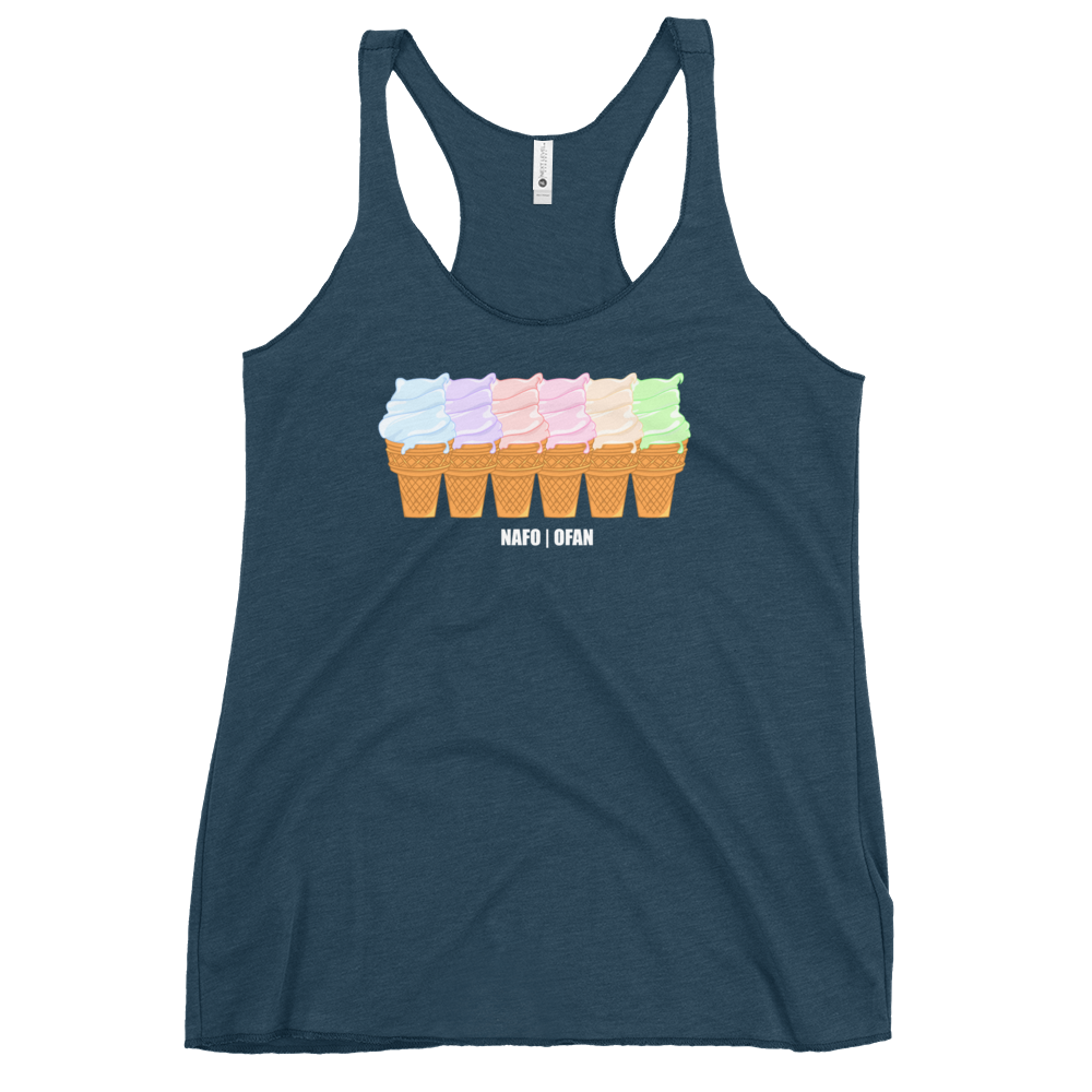 Fella Ice Cream Cone Assortment Women's Tank Top