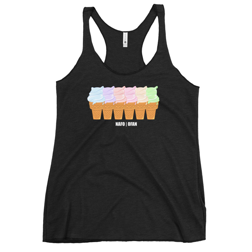 Fella Ice Cream Cone Assortment Women's Tank Top