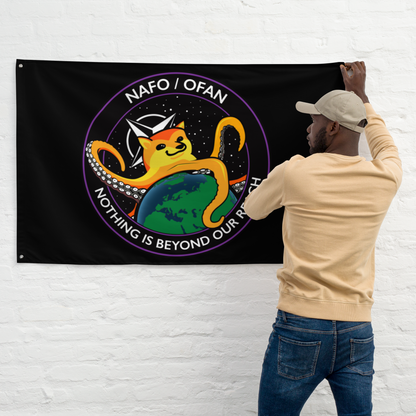 NAFO Nothing is Beyond Our Reach Flag