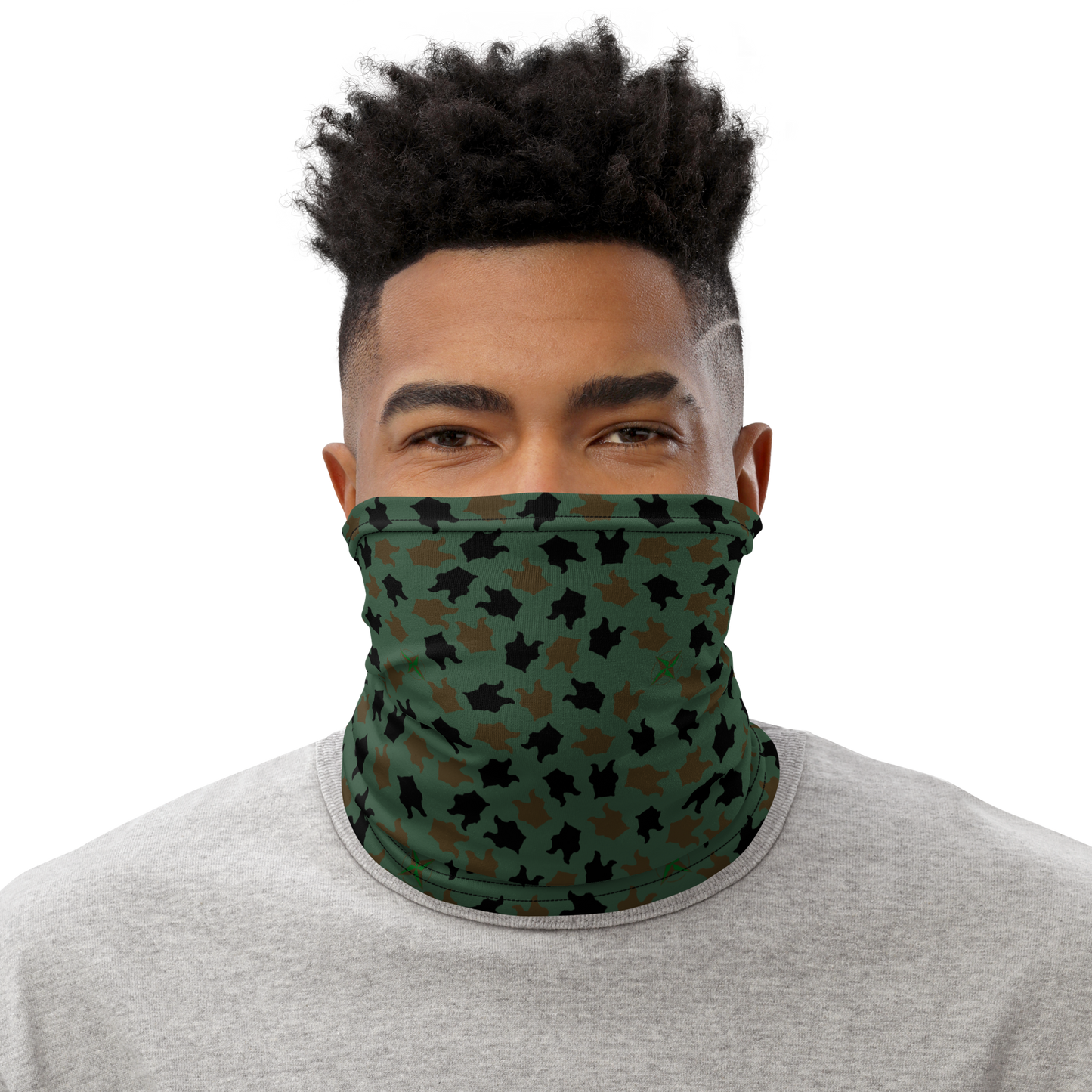 NAFO Fellaflage Green Neck Gaiter