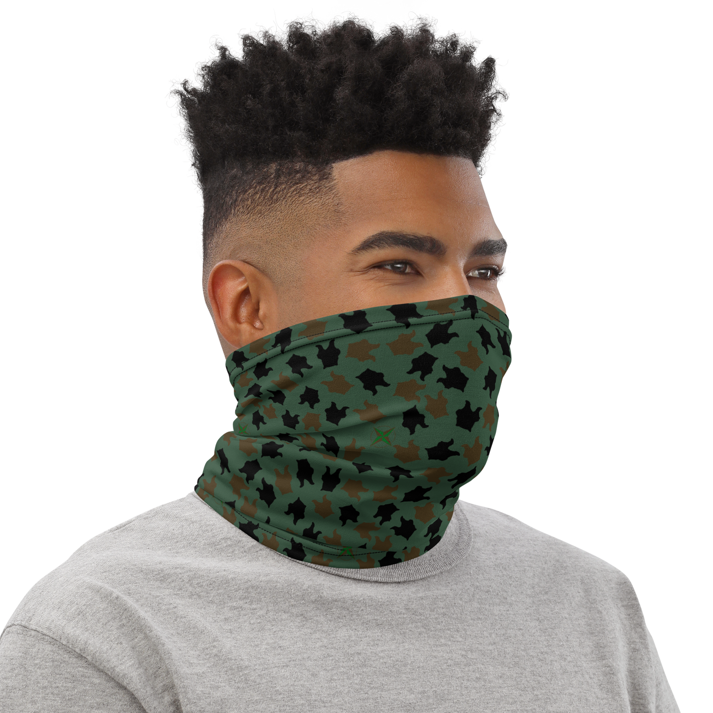 NAFO Fellaflage Green Neck Gaiter