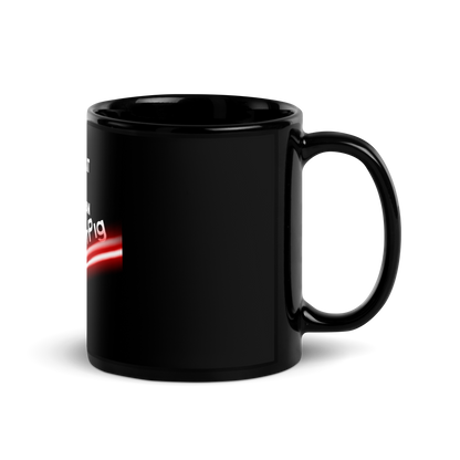 Vote LazerPig Black Mug (US Only)