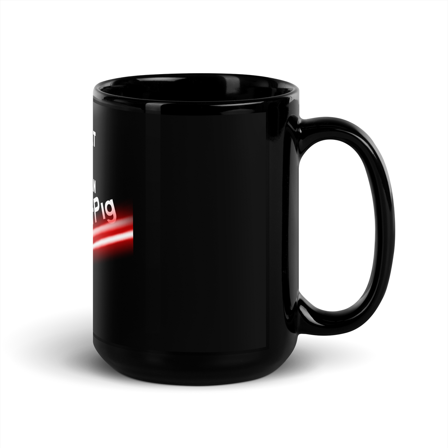Vote LazerPig Black Mug (US Only)