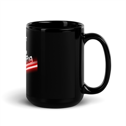 Vote LazerPig Black Mug (US Only)