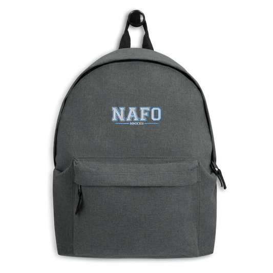 NAFO Embroidered Backpack