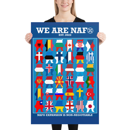 NAFO Fellas Around the Globe Poster