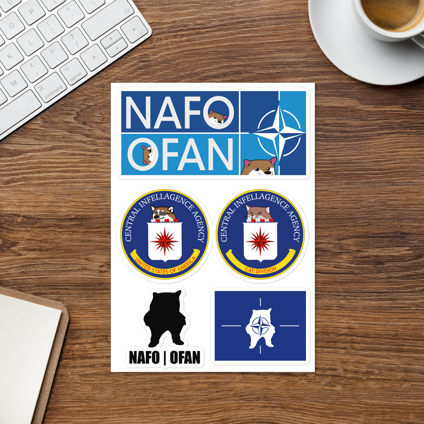 NAFO OFAN Classic Sticker Pack
